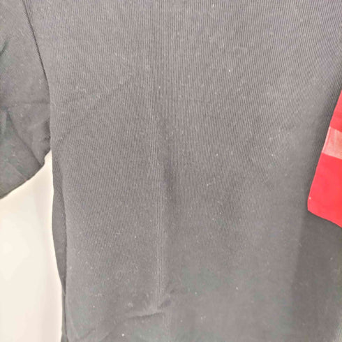 ブラックレーベルクレストブリッジ BLACK LABEL CRESTBRIDGE チェック柄 ポケット S/S Tシャツ メンズ JPN:S