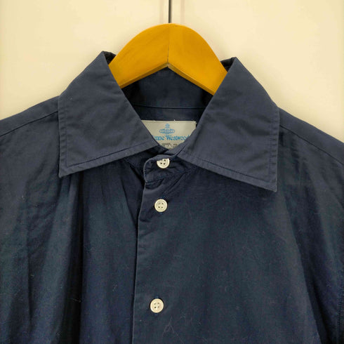ヴィヴィアンウエストウッドマン Vivienne Westwood MAN オーブ刺繍 ドレスシャツ メンズ JPN:44