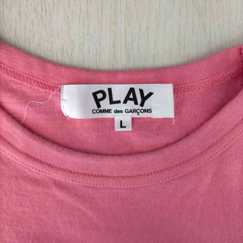 プレイコムデギャルソン PLAY COMME des GARCONS ワンポイント刺繍Tシャツ レディース JPN:L