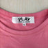 プレイコムデギャルソン PLAY COMME des GARCONS ワンポイント刺繍Tシャツ レディース JPN:L