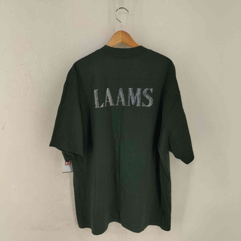 LAAMS バッグロゴ ラメTシャツ メンズ import:XL