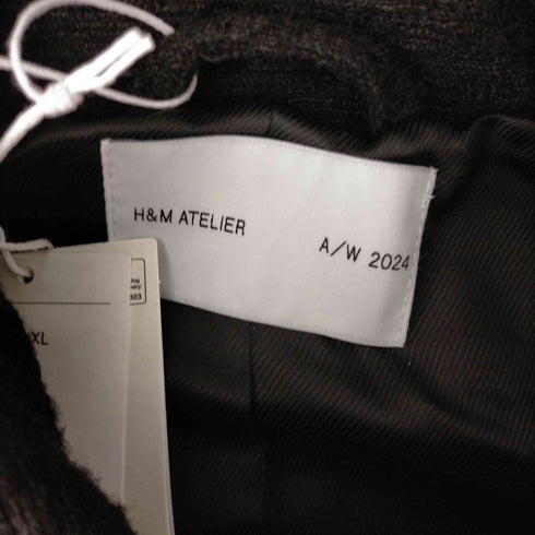 エイチアンドエム H&M 24AW Atelier ツイードジャケット メンズ import:M