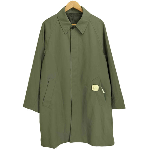ユナイテッドアローズグリーンレーベルリラクシング UNITED ARROWS green label relaxing 25ssモデル ナイロンオックス ステンカラーコート ‐撥水‐ メンズ M