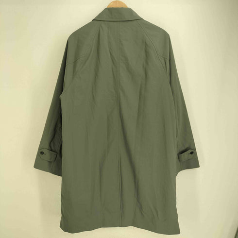 ユナイテッドアローズグリーンレーベルリラクシング UNITED ARROWS green label relaxing 25ssモデル ナイロンオックス ステンカラーコート ‐撥水‐ メンズ M