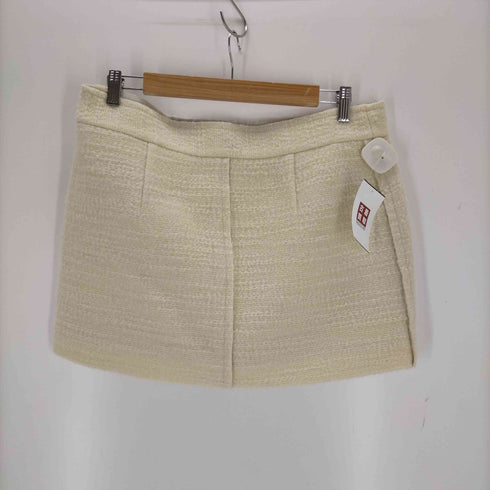 エイチアンドエム H&M ウールブレンド ミニスカート レディース EUR:44-46