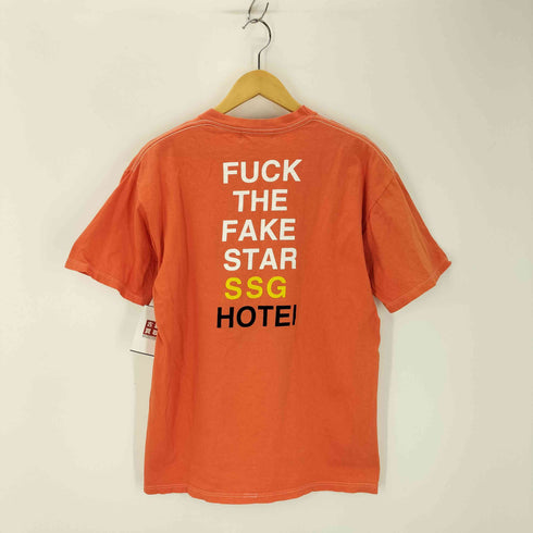グラフィックプリントクルーネックTシャツ メンズ