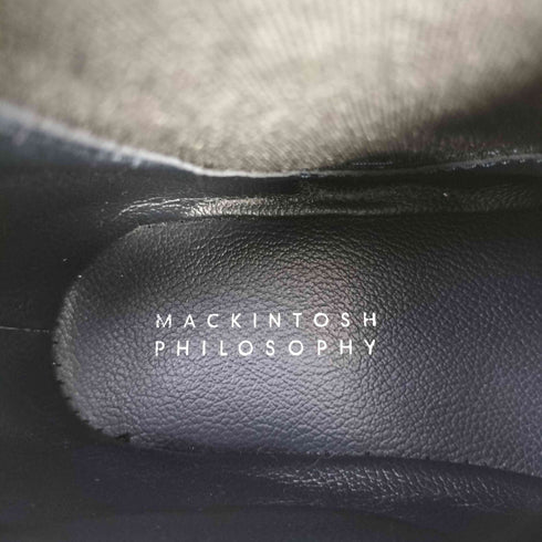マッキントッシュフィロソフィー MACKINTOSH PHILOSOPHY サイドゴア レイン ブーツ レディース 38/SS