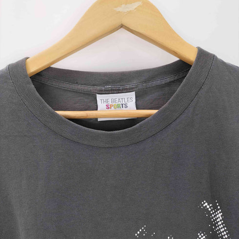 90S 93年© バンドプリントクルーネックTシャツ 裾袖シングル メンズ JPN:M