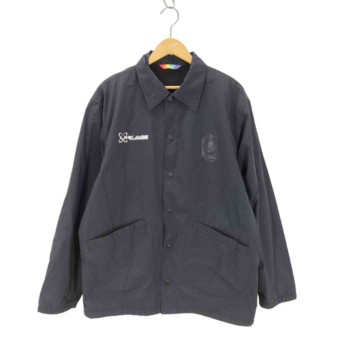 complete finesse 裏地メッシュ 企業ロゴ コーチジャケット メンズ