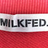 ミルクフェド MILKFED. HEART ELBOW SWEAT TOP ハート クルーネックスウェット レディース ONE SIZE