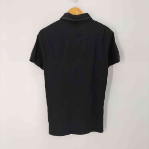 アルマーニエクスチェンジ ARMANI EXCHANGE S/S 袖ロゴプリント ヘンリーネックポロシャツ メンズ import:S