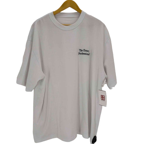 ザエンノイプロフェッショナル The Ennoy Professional Logo T-Shirt White メンズ import:XL
