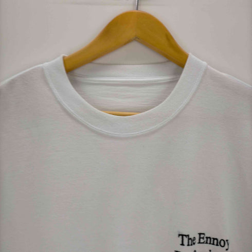 ザエンノイプロフェッショナル The Ennoy Professional Logo T-Shirt White メンズ import:XL