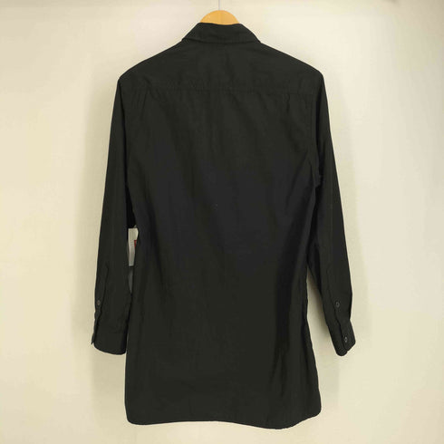 ヨウジヤマモトプールオム Yohji Yamamoto POUR HOMME 21ss Front Button Layered Long Blouse フロントボタン 二重レイヤード ロングブラウス メンズ 2