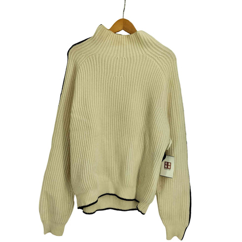トムウッド TOMWOOD 21aw side stripe-detail jumper サイドストライプ タートルネックニット メンズ M