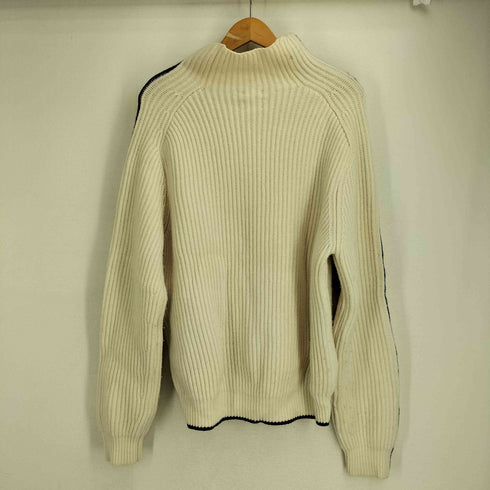トムウッド TOMWOOD 21aw side stripe-detail jumper サイドストライプ タートルネックニット メンズ M