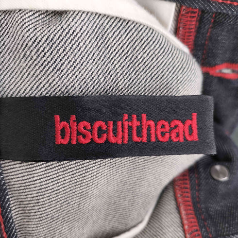biscuithead ZIP JEANS ボンテージデニム メンズ S