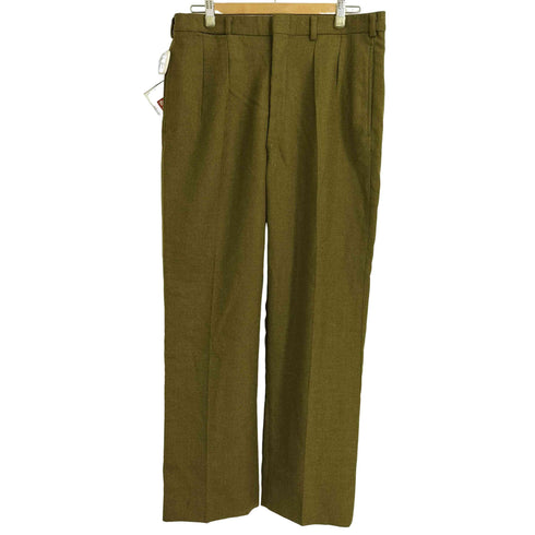 91年製 オーストラリア軍 ADI ウール100 2タック ワイド ドレス スラックス メンズ 86S W86