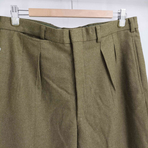 91年製 オーストラリア軍 ADI ウール100 2タック ワイド ドレス スラックス メンズ 86S W86