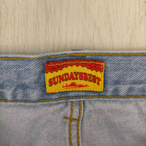 サンデイズベスト SUNDAYS BEST REGULAR FIT ICE BLUE DENIM メンズ