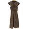 GHOSPELL Curtain Call Shirring Midi Dress レディース JPN:S