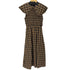 GHOSPELL Curtain Call Shirring Midi Dress レディース JPN:S