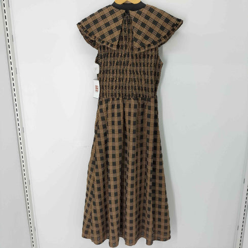 GHOSPELL Curtain Call Shirring Midi Dress レディース JPN:S