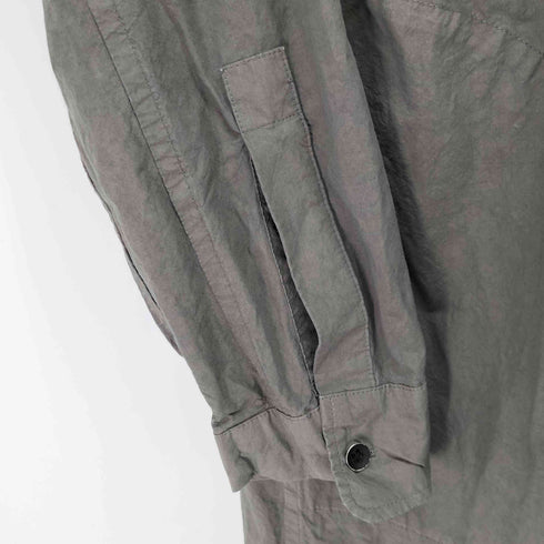 オーディナリーフィッツ Ordinary fits シルク混 シャツワンピース レディース US:0-2