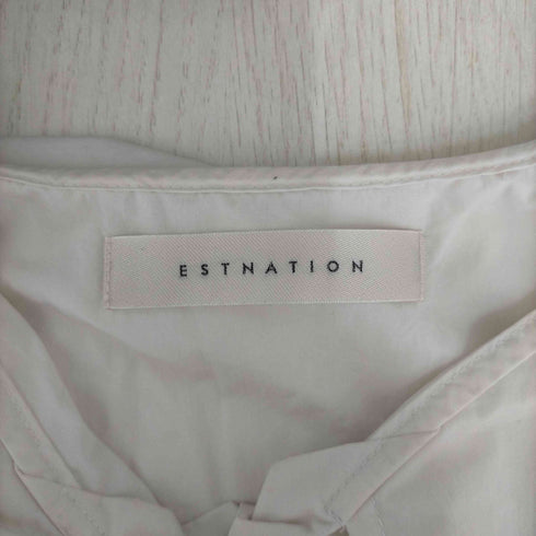 エストネーション ESTNATION ビッグカラーブラウス レディース JPN:38