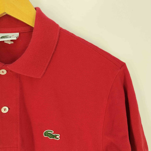 ラコステ LACOSTE ロゴワッペン 鹿の子 ポロシャツ メンズ 3