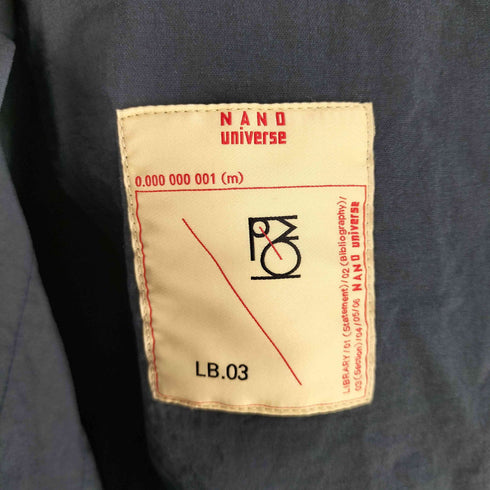 ナノユニバース NANO universe LB.03 ナイロンBDU ジャケット メンズ JPN:M