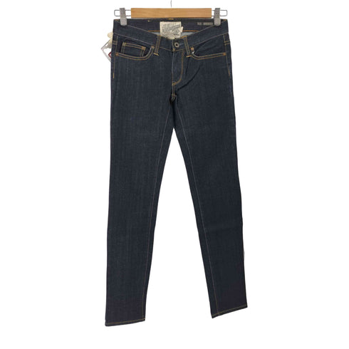 ラグビーラルフローレン Rugby Ralph Lauren super skinny ジップフライデニムパンツ レディース US:24