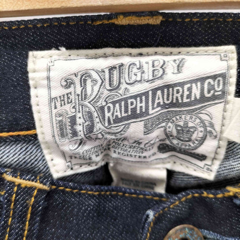 ラグビーラルフローレン Rugby Ralph Lauren super skinny ジップフライデニムパンツ レディース US:24