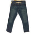 ラグビーラルフローレン Rugby Ralph Lauren メキシコ製 VINTAGE SLIM 月桂樹ボタン 革パッチ デニム パンツ 濃紺 メンズ 32×30