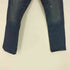 ラグビーラルフローレン Rugby Ralph Lauren メキシコ製 VINTAGE SLIM 月桂樹ボタン 革パッチ デニム パンツ 濃紺 メンズ 32×30