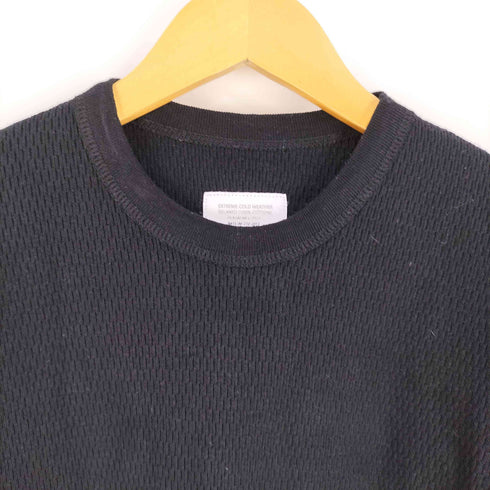 ワイパーインク WAIPER.inc 米軍 EXTREME COLD WEATHER ハニカムワッフル サーマル L/S ルーズサイズ アンダーシャツ ロンT メンズ LARGE