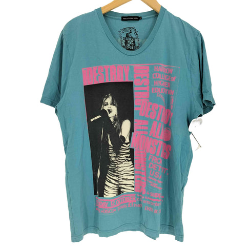 ジィヒステリックトリプルエックス Thee Hysteric XXX DESTROY ALL MONSTERS デストロイ オール モンスターズ パンク プリント Tシャツ メンズ JPN:L