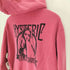 ヒステリックグラマー HYSTERIC GLAMOUR バック ヒスガール プリント ジップアップ パーカー メンズ JPN:L