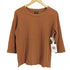 ホームスパン homspun 天竺七分袖Tシャツ レディース S