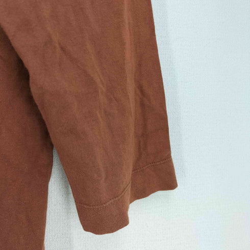 ホームスパン homspun 天竺七分袖Tシャツ レディース S