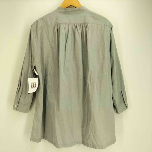 HAU stand collar shirts noble スタンドカラーシャツ レディース FREE