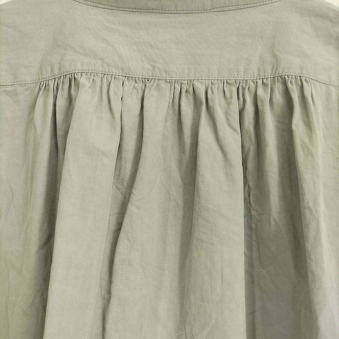 HAU stand collar shirts noble スタンドカラーシャツ レディース FREE