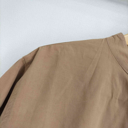 HAU stand collar shirts noble スタンドカラーシャツ レディース FREE