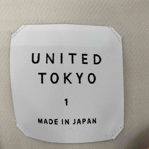 ユナイテッドトウキョウ UNITED TOKYO Vネック ノーカラーコート レディース JPN:1