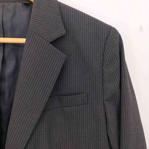 ユニクロ UNIQLO ストレッチテーラードジャケット ストライプ レディース 44