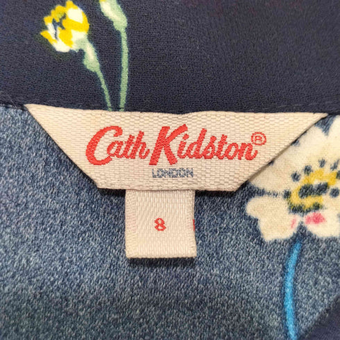 キャスキッドソン Cath Kidston 花柄 L/S ミディアム シャツワンピース レディース US:8