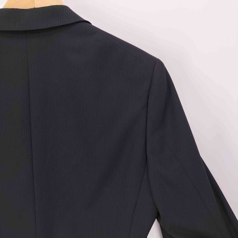 スーツセレクト SUIT SELECT シャドー ストライプ 2釦 シングル スーツ 裏地 背抜き メンズ A6