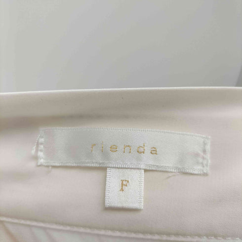 リエンダ rienda ボウタイメッセージロゴプリントBLS レディース FREE
