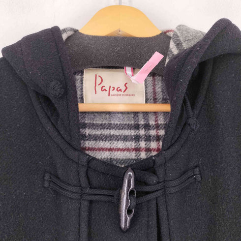 パパス papas ダッフルコート メンズ L