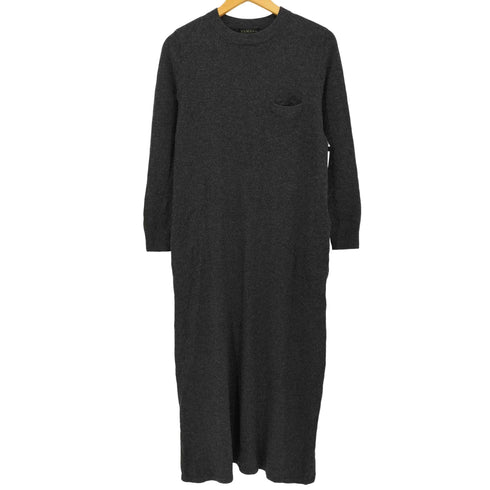 ダーマコレクション DAMA collection カシミヤ100 マキシ ニットワンピース レディース JPN:L